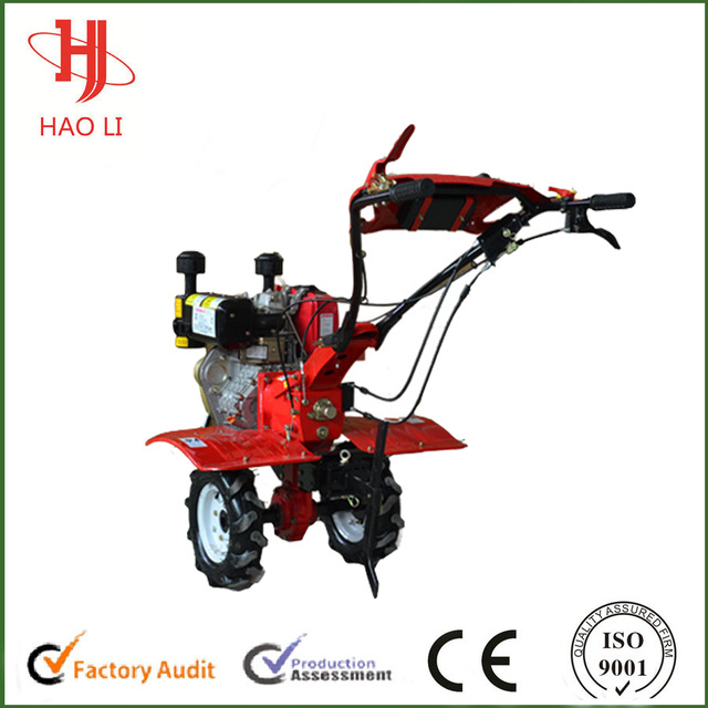 The new products diesel tiller cultivator with double air filter