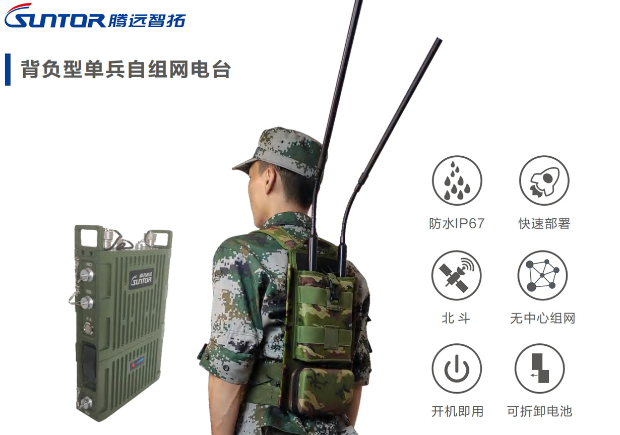 背负式自组网电台,背负式电台