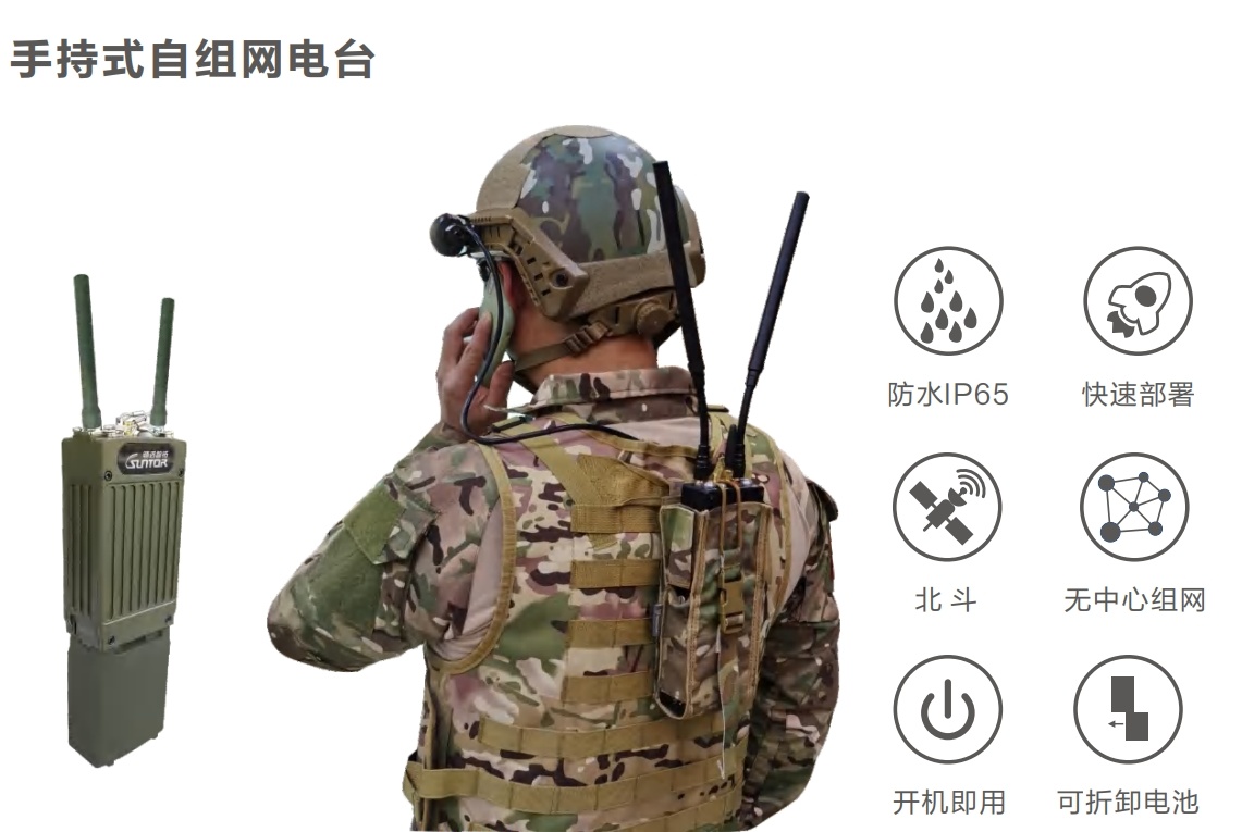 手持式自组网电台,手持电台