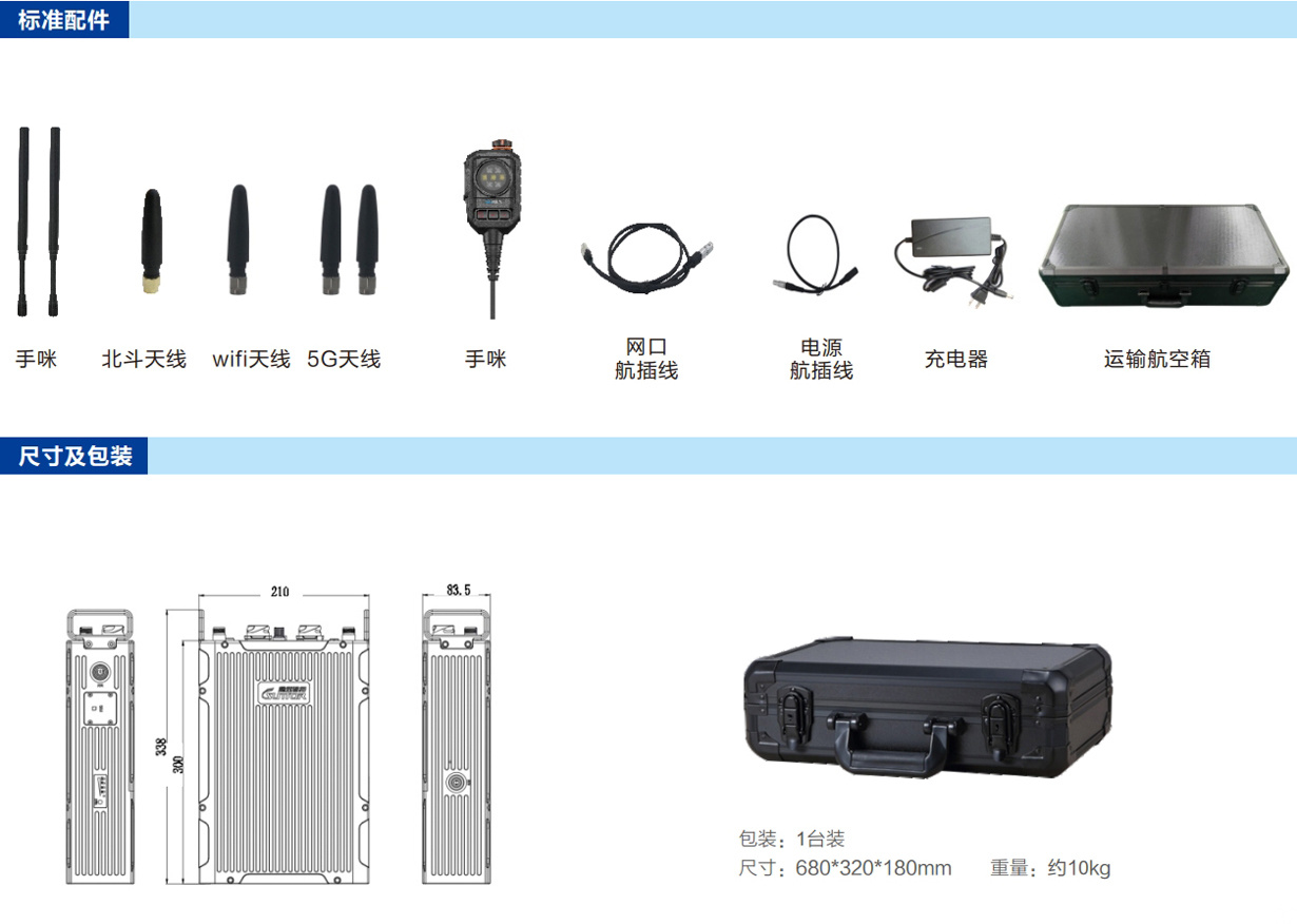 图像自组网基站配件