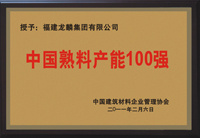 2011中國熟料產能100強