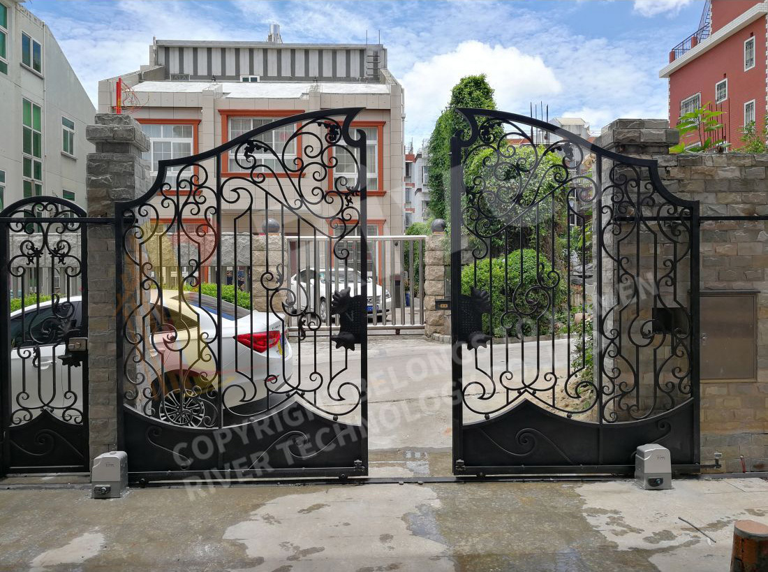 Garden Driveway Gate Entrance Gate  Wrought Iron Gate