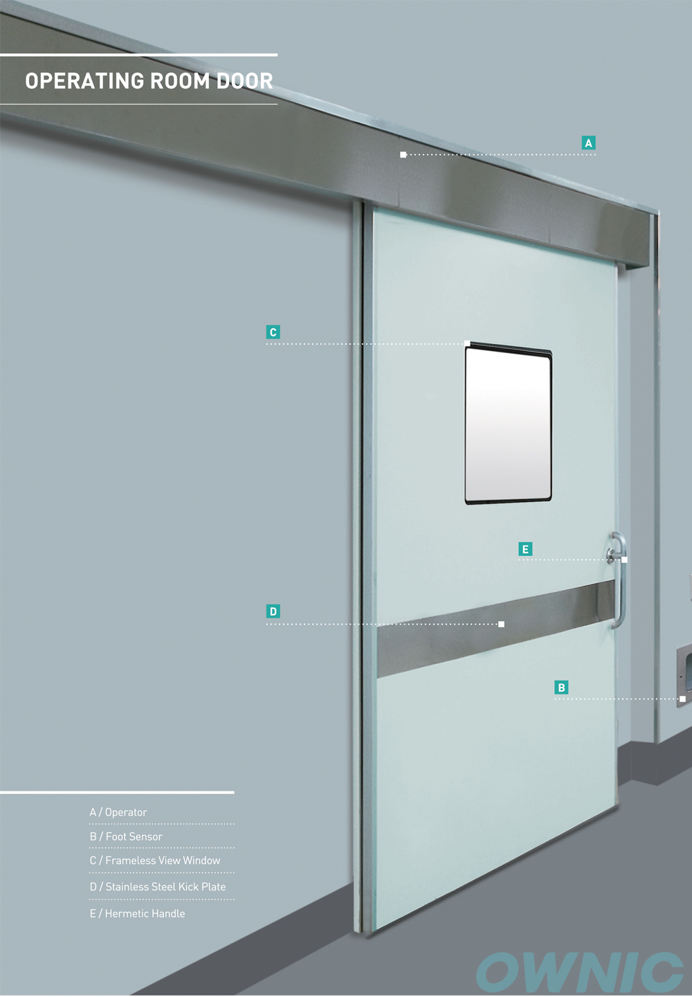 Discount Automatic Hermetic Door for house