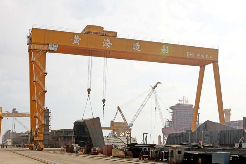 130t×60m Shipbuilding Gantry Crane