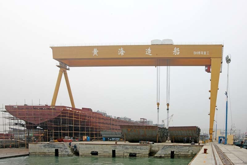 200t×76.8m Shipbuilding Gantry Crane