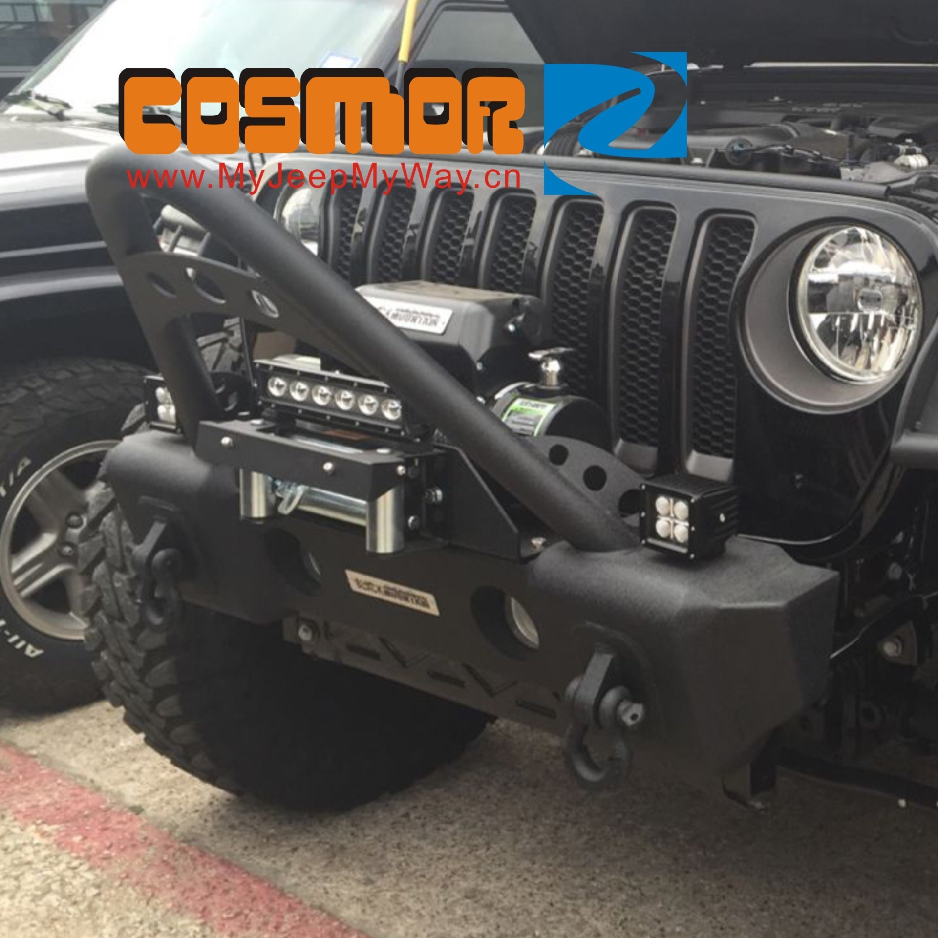 Steel Front Bumper for Jeep JL 2018-2020