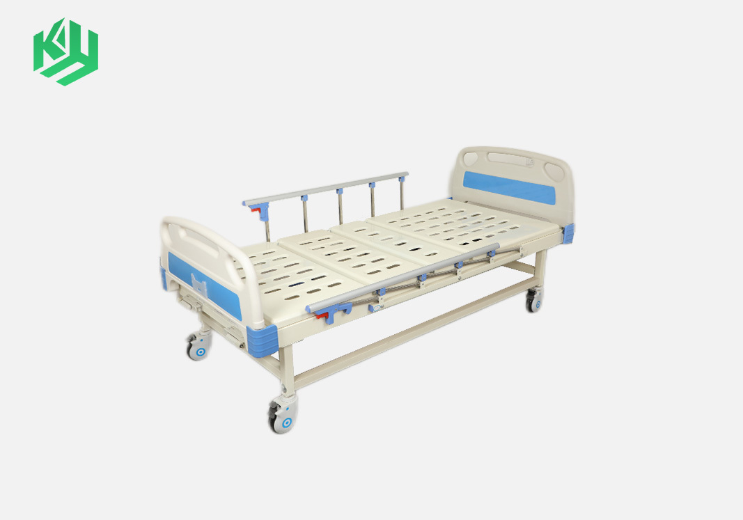 Manual nursing bed - Stamped double shake