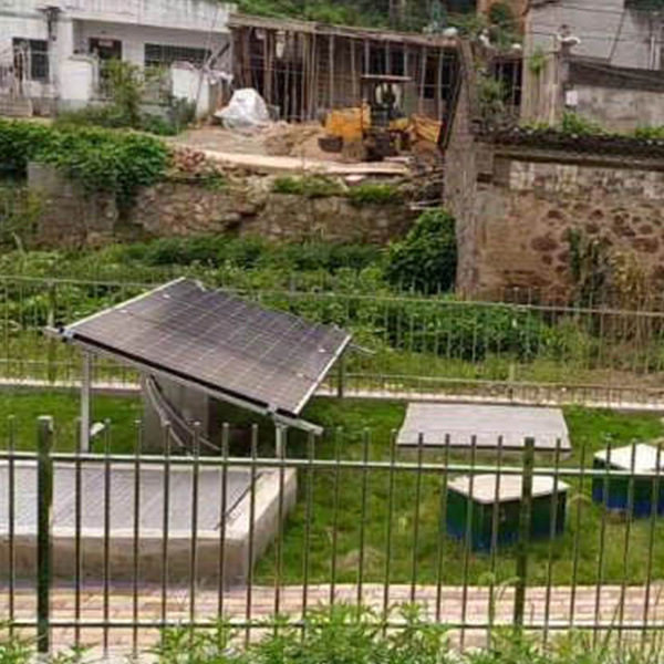 Smart photovoltaic power supply for sewage equipment