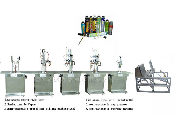 QGB Semiautomatic PU-Foam Aerosol Filler