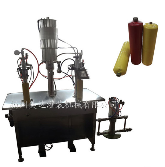 QGB1000 Vacuum Gas Filling Machine for Welded Can