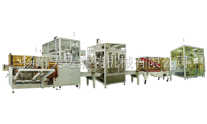 Aerosol Products Automatic Packing and Stacking Facility