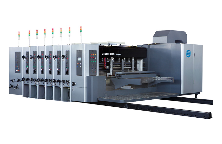AUTOMATIC FLEXO PRINTING & SLOTTING & DIE CUTTING MACHINE OF VISTEN AUTOMATIC FLEXO PRINTING & SLOTTING & DIE CUTTING MACHINE OF VISTEN