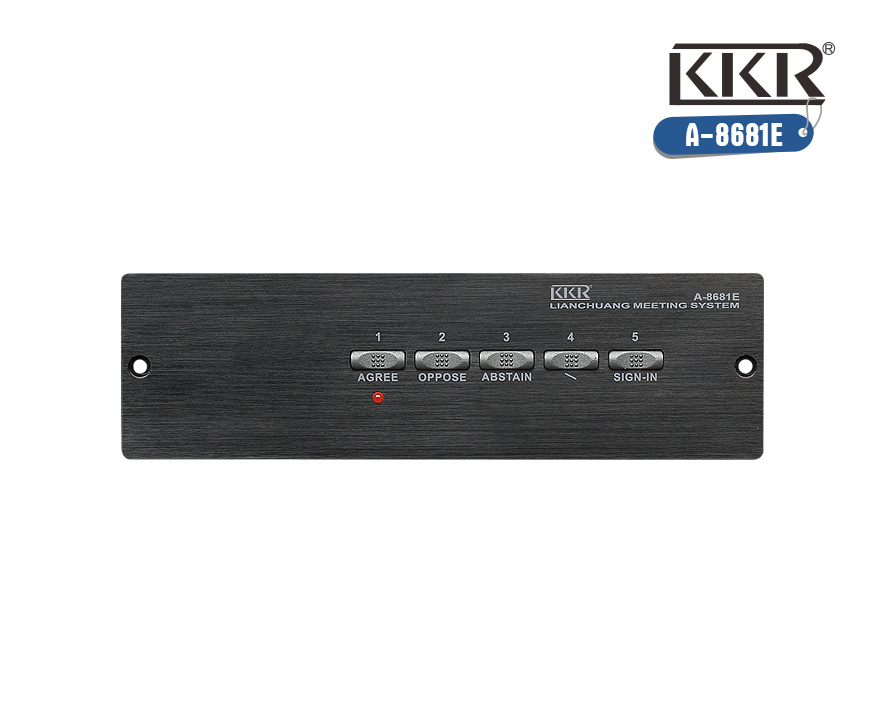 A-8681E嵌入式表决器