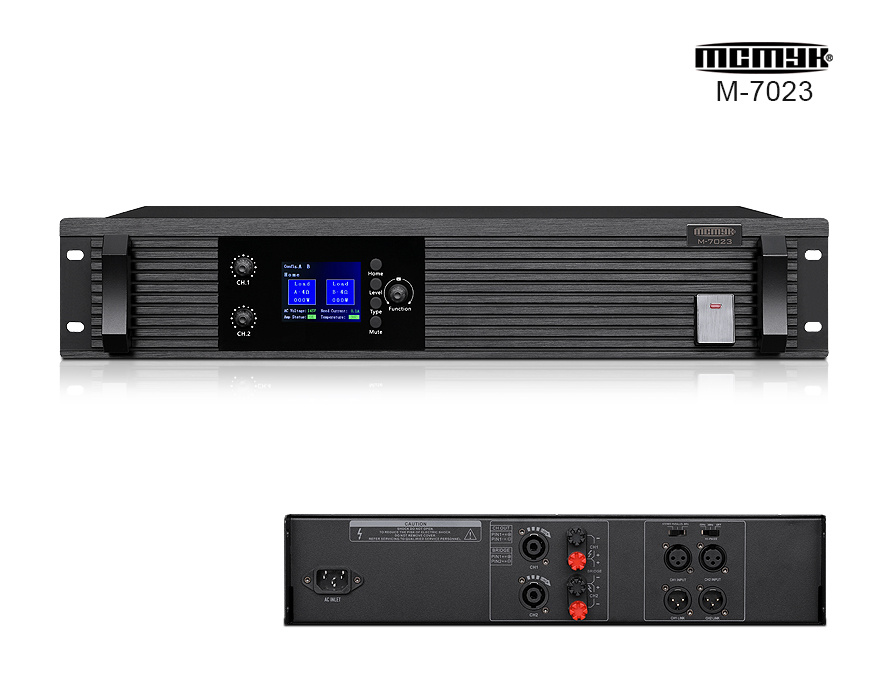 M-7023两通道功放350W