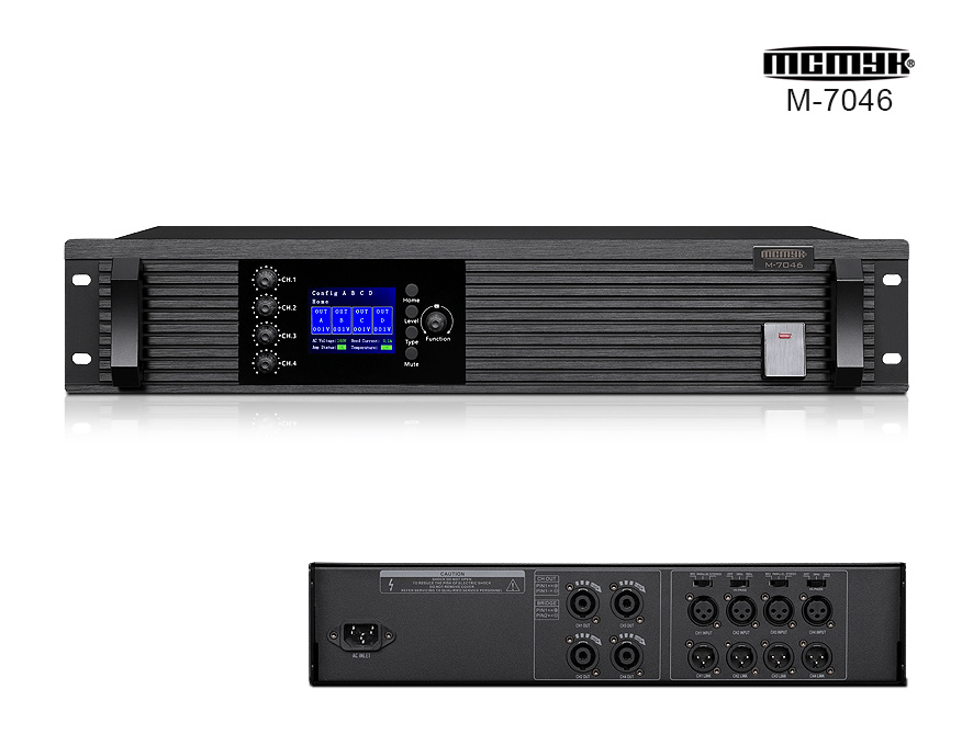 M-7046 四通道功放650W