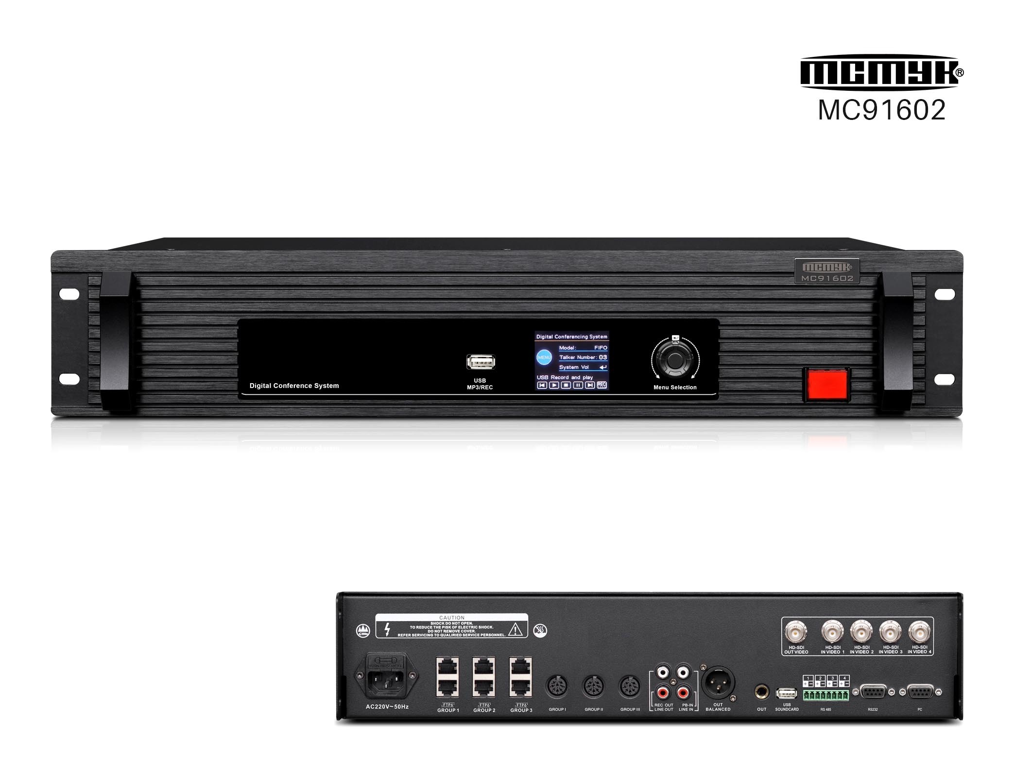 MC91602 Multifunctional conference system controller