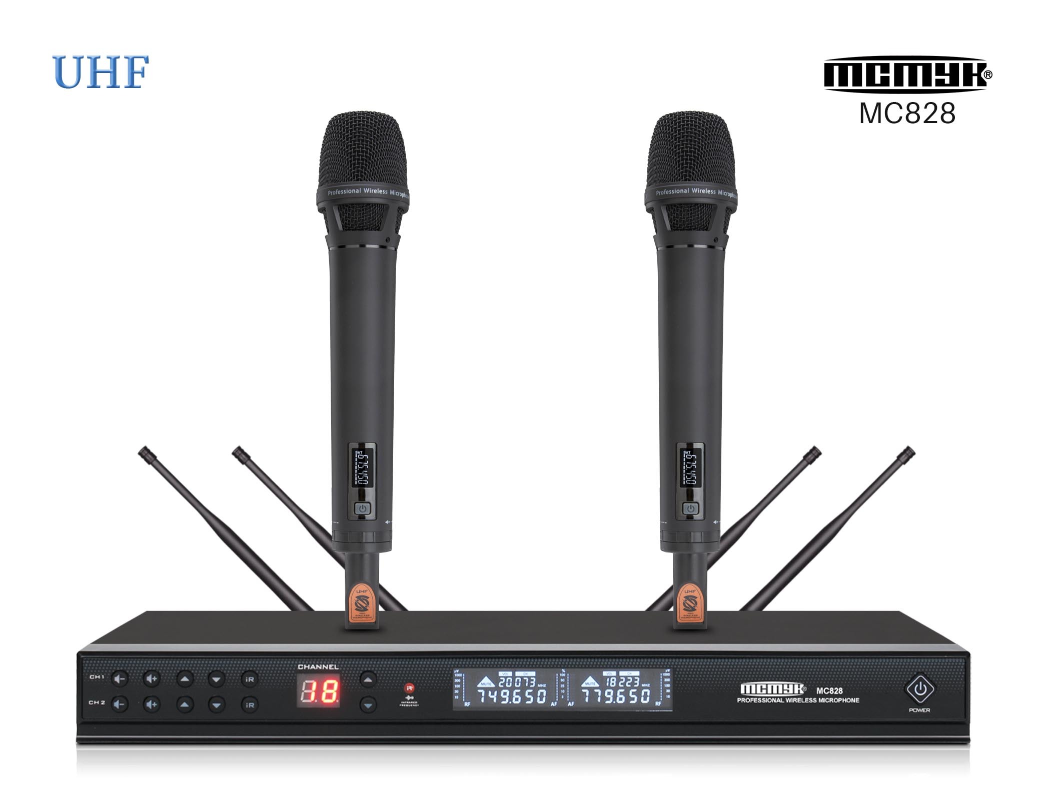 MC828  True Diversity Wireless Microphone