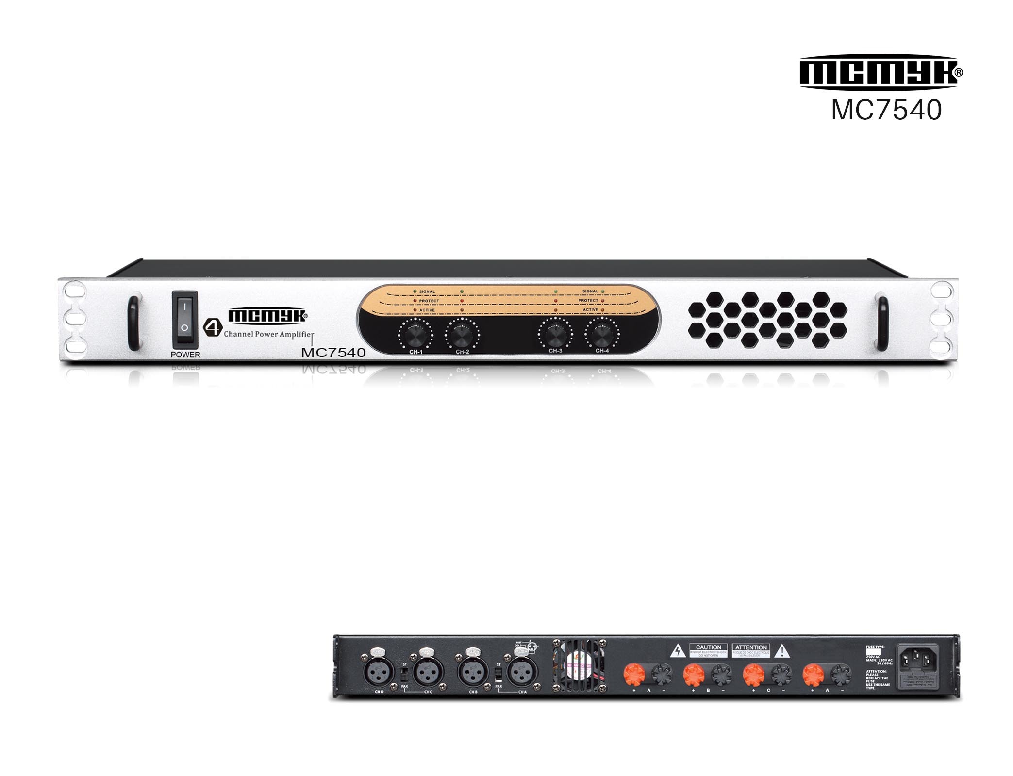 MC7540 Digital Amplifier 350W