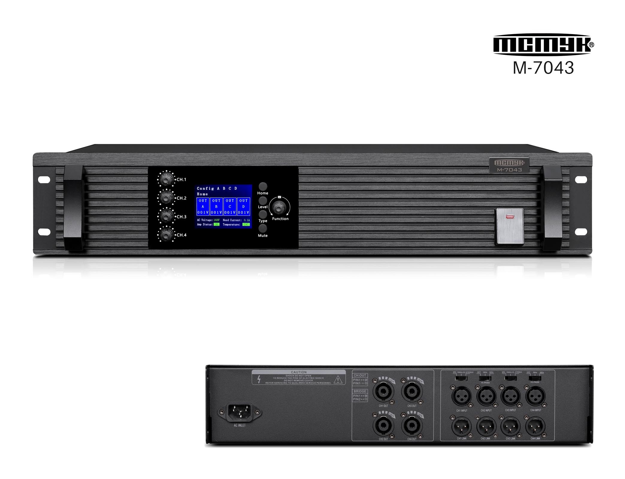 M-7043 Digital amplifier  350W