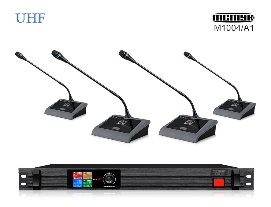 M1004/A1 UHF wireless conference microphone
