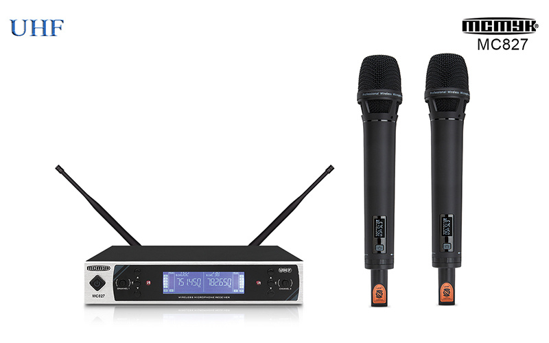 MC827 UHF Wireless Microphone