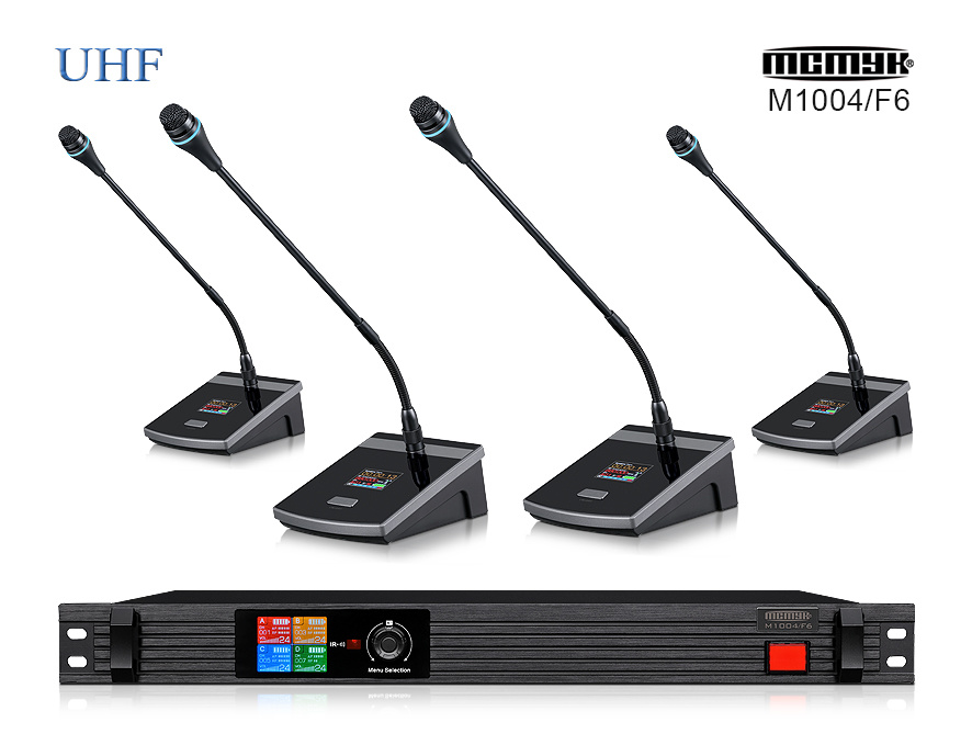 M1004/F6  wireless conference microphone