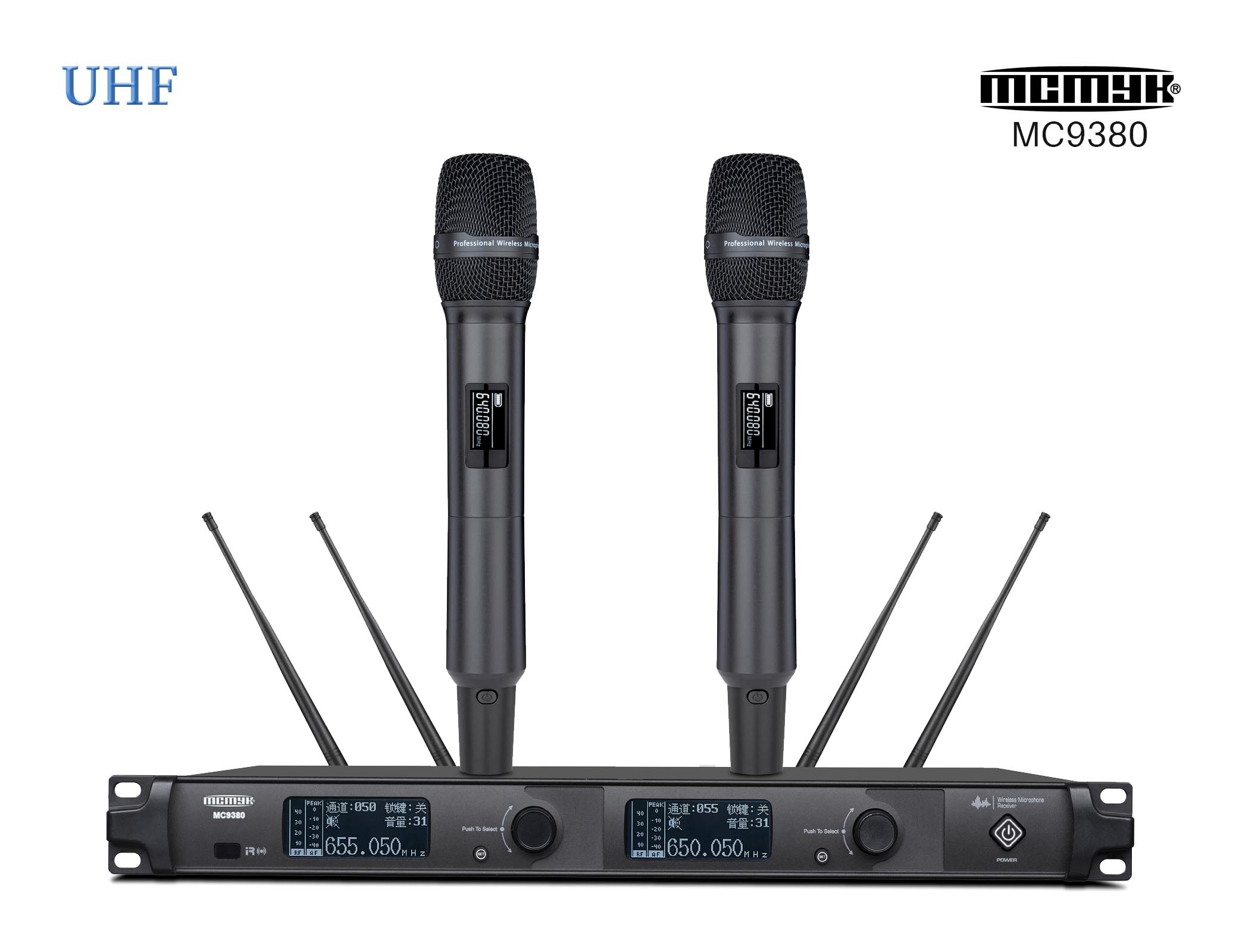 MC9380 True Diversity Wireless Microphone