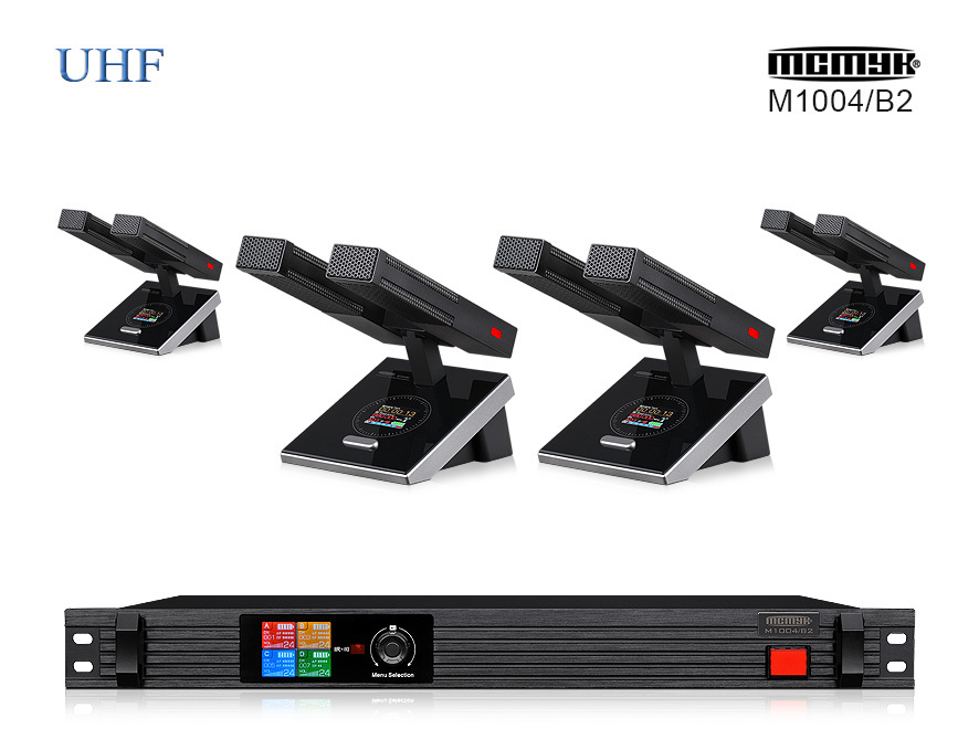 M1004/B2 UHF wireless conference microphone