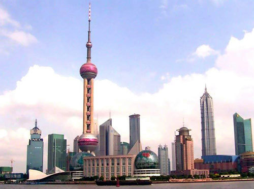上海東方明珠塔旋轉餐廳設備用減速機