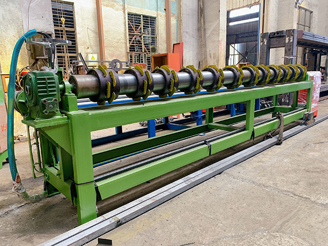 4.3m flat screen machine 100 * 120mm gabion mesh display