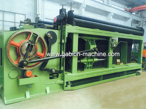The three twist gabion mesh machine is more convenient for edge banding, which is the essential part of gabion production line.      The mesh that 3 series machine weave, the part of twist is longer than 2 series machine. So when cutting netting sheet, it is easy to cut on the twist. In this way, it is beneficial for curling edge with border reinforcement machine if you need.   