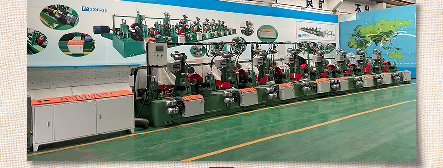 stainless steel square pipe polishing machine