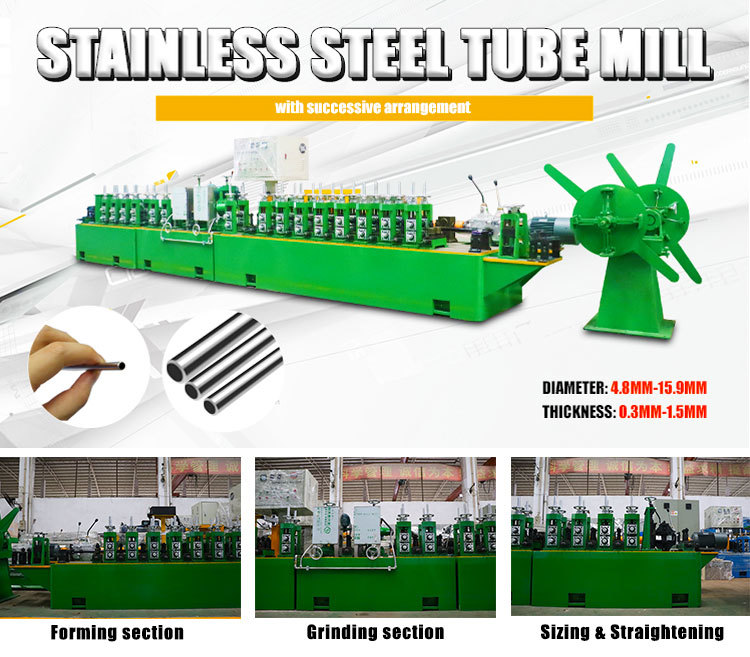 stainless steel tube Making Machinery