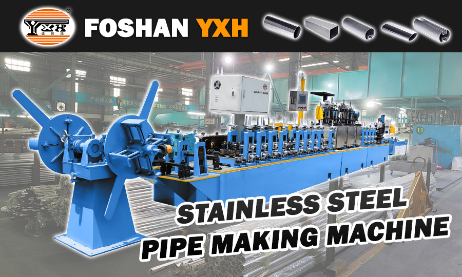 automatic welded pipe production machine