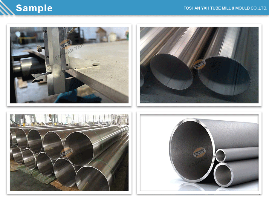Stainless steel pipe making machine-finished product