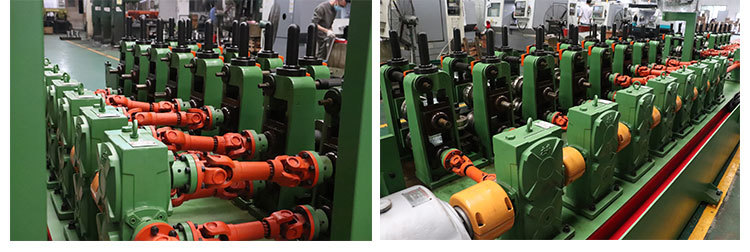 Titanium tube mill