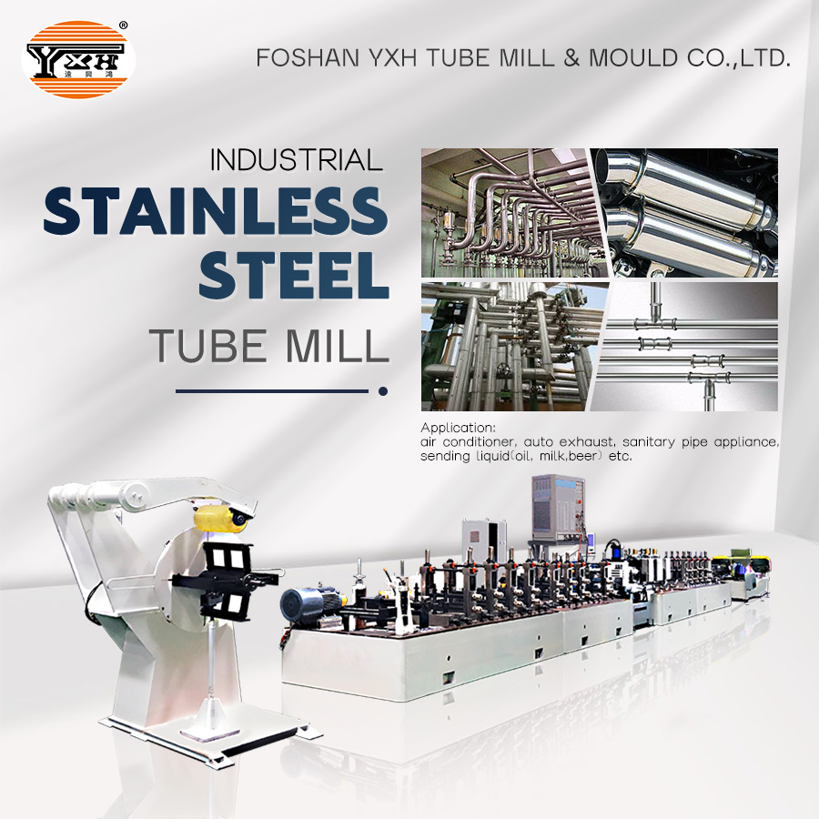 industrial stainless steel tube mill