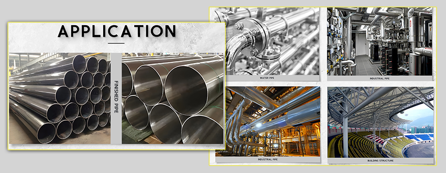 pipe production line-application