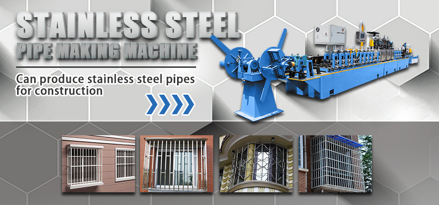 Stainless steel pipe machine manufacturers India