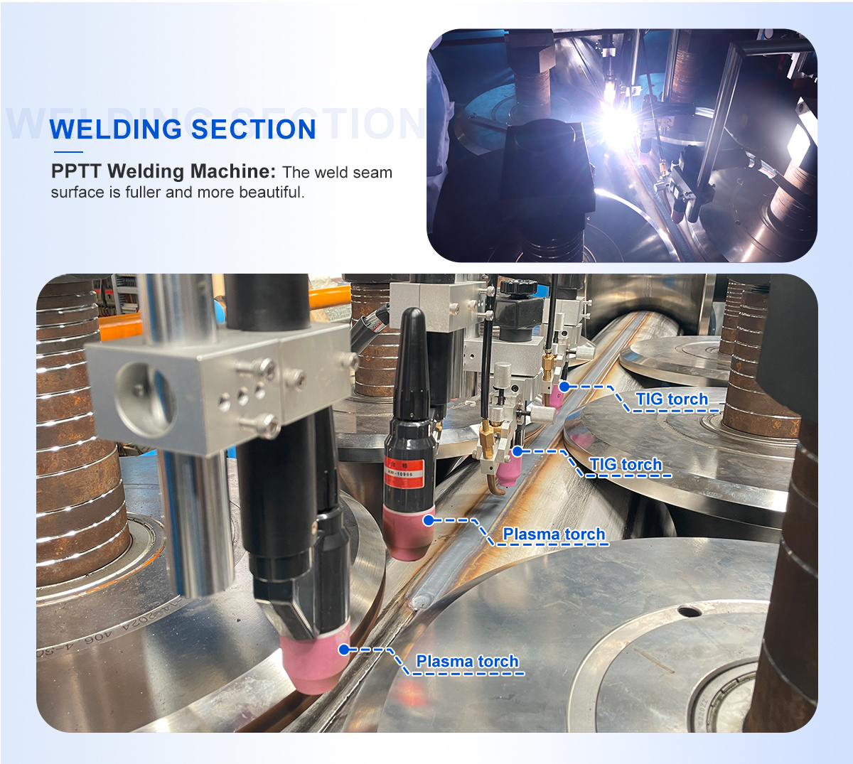 pipe mill welding machine