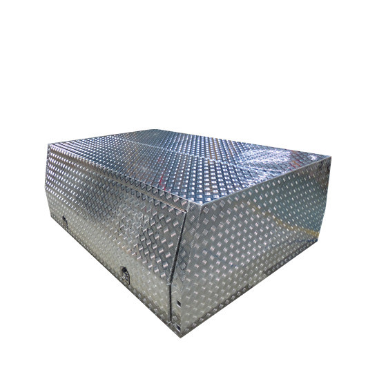 2400 Meters Aluminum Checker Ute Canopy Tool Box For Pickup