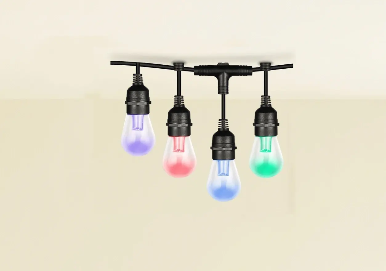 Intelligent Solution for Wi-Fi&Bluetooth LE  Outdoor dreamcolor string lights