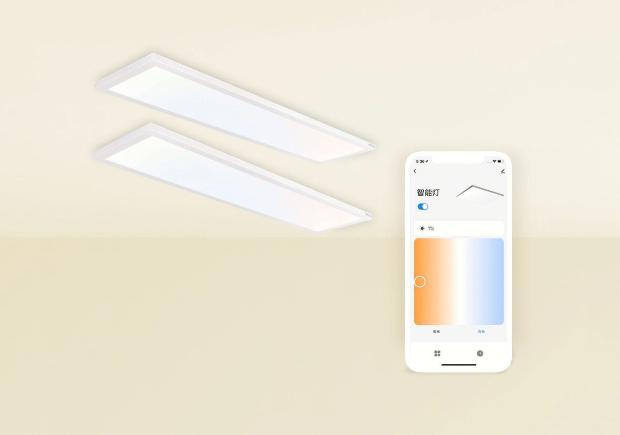 Intelligent solution for Wi-Fi&Bluetooth LE panel lights
