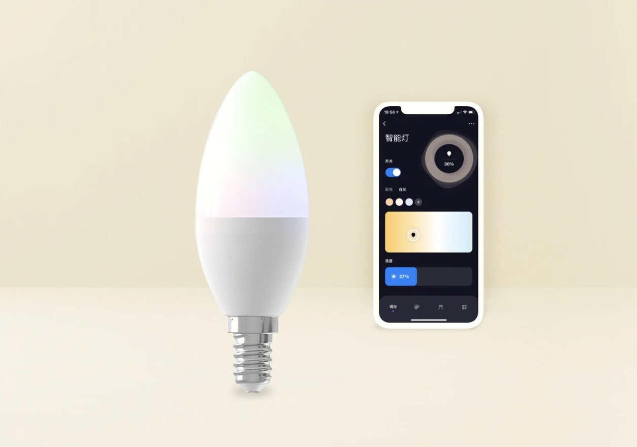 Wi-Fi&BLE Candle Lamp Intelligent Solution