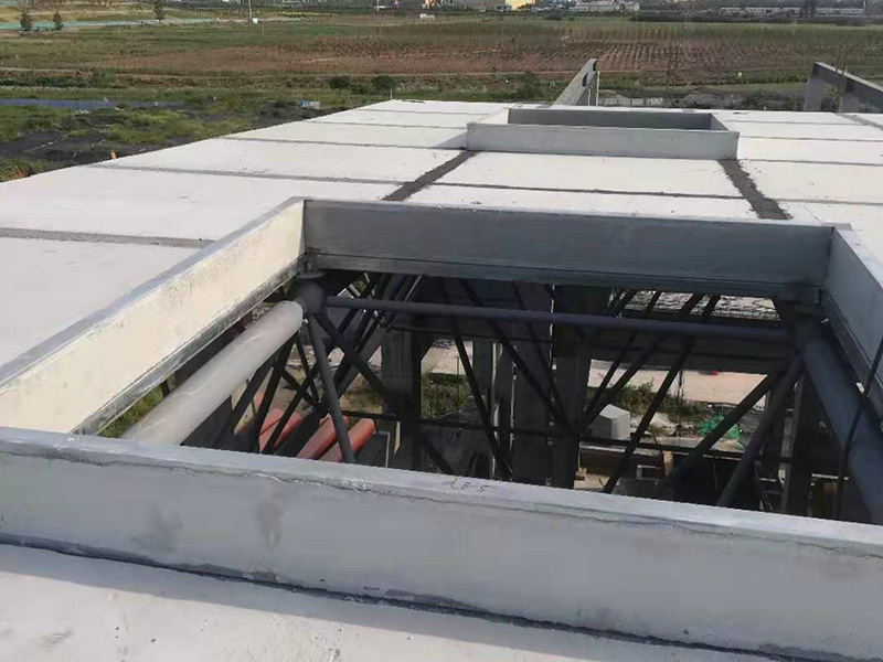 河南安阳集中供热锅炉房网架板项目