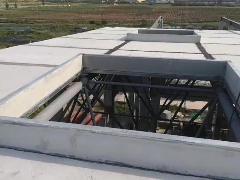 河南安阳集中供热锅炉房屋面板项目