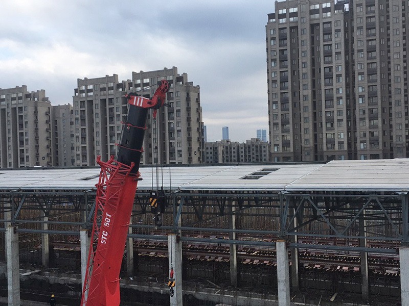 南昌轨道交通4号线高新停车站屋面板项目
