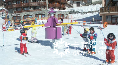 儿童滑雪训练旋转器