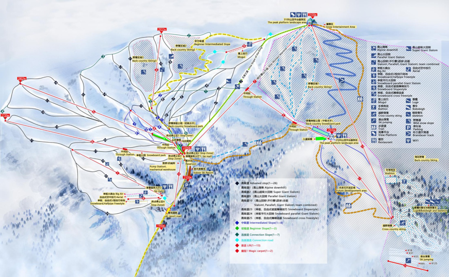 阿爾泰山可可托海國際滑雪場