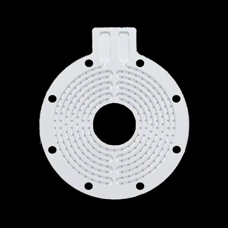 Composite boron nitride heating plate, forming mold, etc